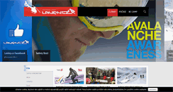 Desktop Screenshot of laviny.cz